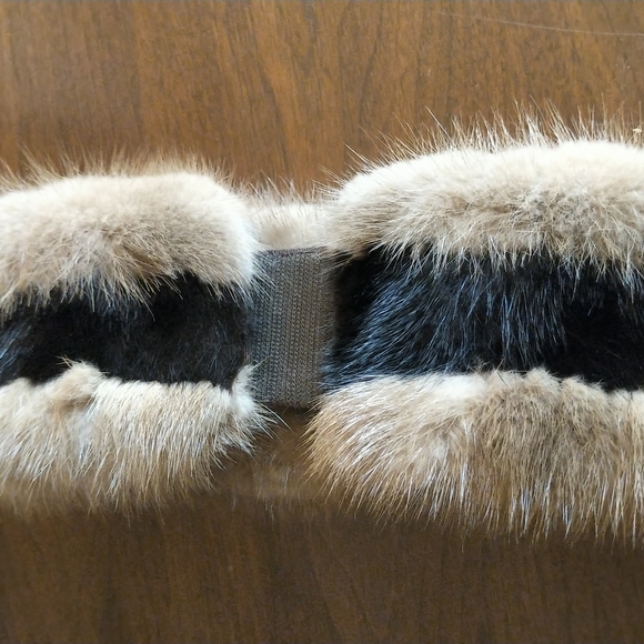 Fur headband adjustable - Picture 3 of 5
